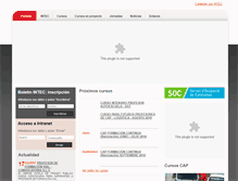 Tablet Screenshot of grupintec.com